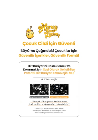 Çocuklar İçin Yoğun Nemlendirici Ve Besleyici Yüz Losyonu Atopalm Honey Face Lotion Kids