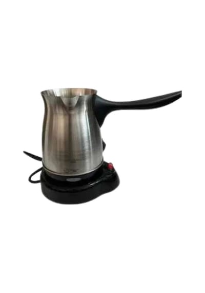 Elektrikli Cezve 800 Watt Paslanmaz Çelik Türk Kahve Makinesi Saplı