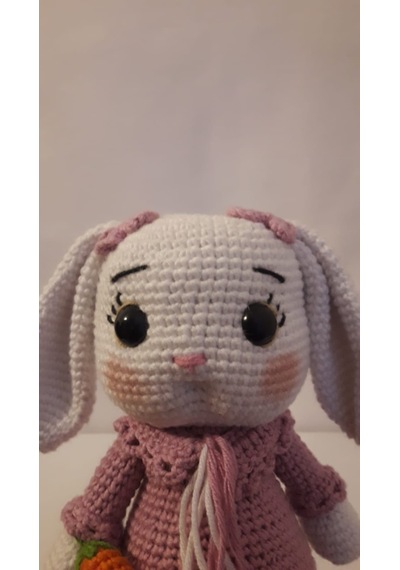 Amigurumi  Pembe  Tavşan