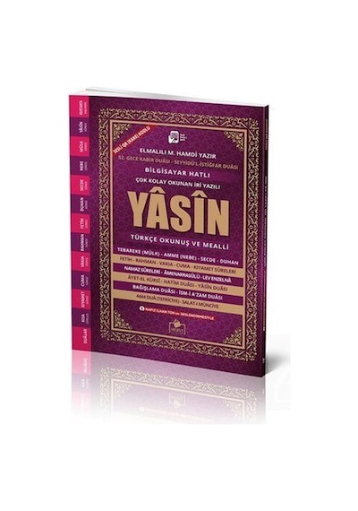 Sesli Yasin-I Şerif Arapça Türkçe Okunuşlu Ve Mealli Iri Yazıl