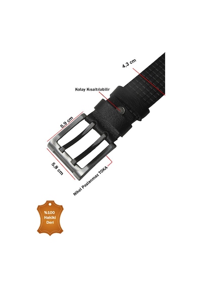 Deepsea Siyah %100 Hakiki Deri Erkek Spor Kemer Çift Dilli Spor Tokalı, Kolay Kısaltılabilir 2602679 Deepsea Siyah %100 Hakiki Deri Erkek Spor Kemer Çift Dilli Spor Tokalı, Kolay Kısaltılabilir 2602679