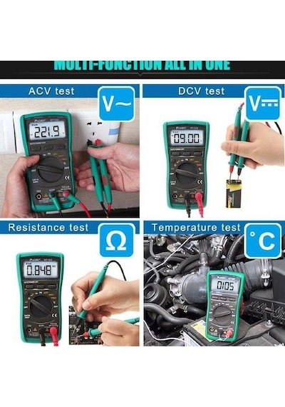 Proskit Mt-1232 Dijital Multimetre