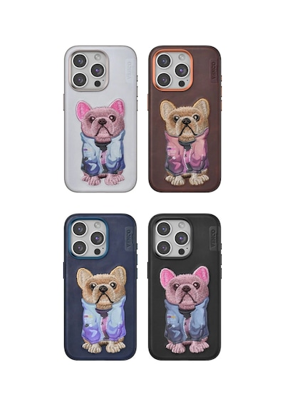 Venco - 831 - İphone 11 Cute Desenli Kapak - Edntrend - - Siyah
