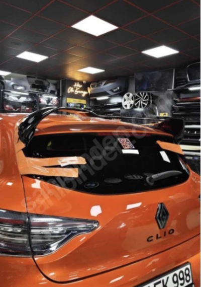 Clio 5 Ve 5.5 2020+ Rs Spoyler Fiber Polyester Ürün Boyasız Astarlı