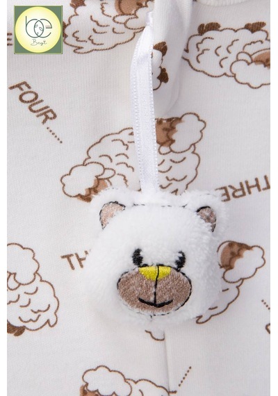 Babyhola 1.0 Tog 0-6 Ay Bebek Kundak Uyku Tulumu 2705 Kahverengi
