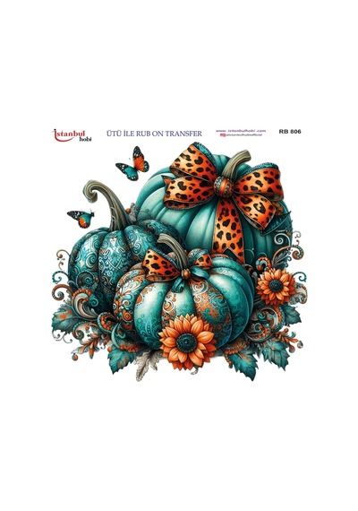 Ütü İle Rub On Transfer Kağıdı 30x30cm Rb-806