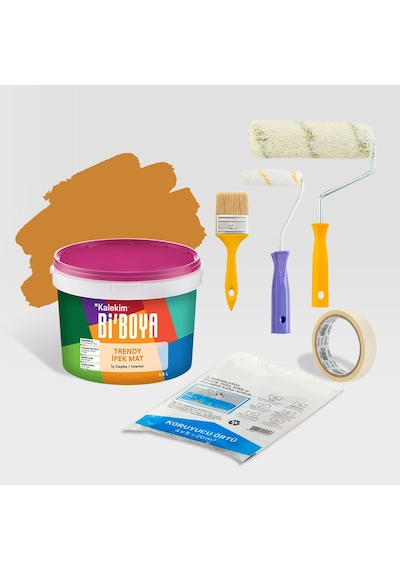 Bi Boya Tek Oda Boyama Seti 2.5 L Side Güneşi