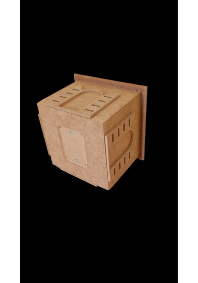Mdf Ev Desenli Kumbara