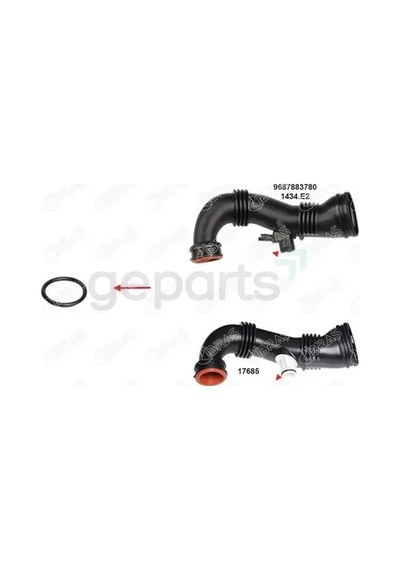Turbo Hortum Contası Scudo / Expert / Jumpy / Partner / Berlıngo 2004 24.00 X 3.00mm