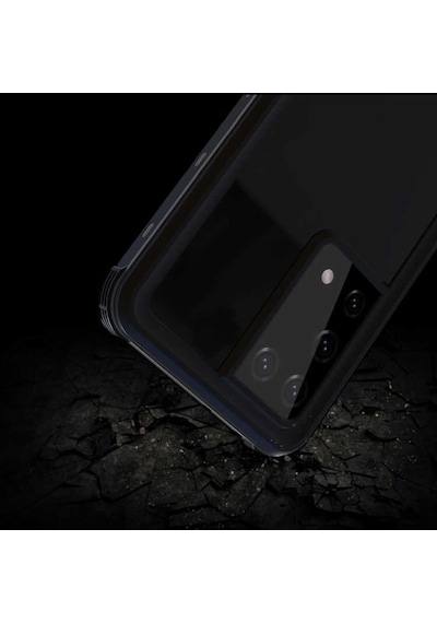 Galaxy S21 Ultra Kılıf 1-1 Su Geçirmez Kılıf (505691217) Siyah