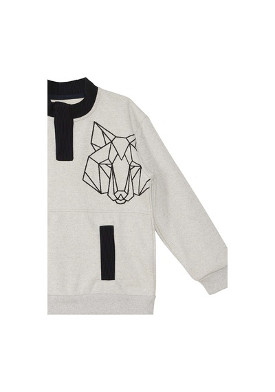 Denokids Mshb&g Kurt Erkek Çocuk Sweatshirt - Gri