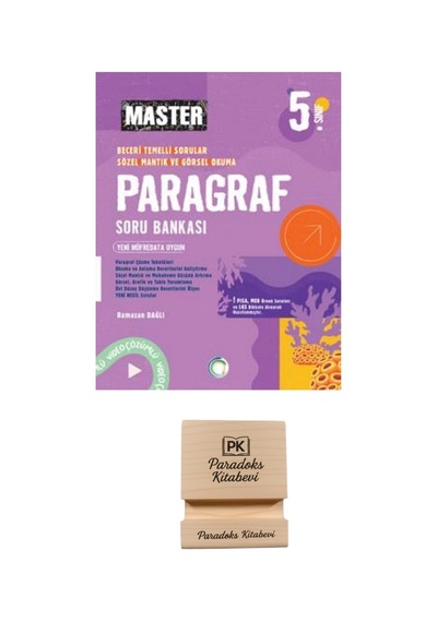 Okyanus Yayınları 5. Sınıf Master Paragraf Soru Bankası + Teleofn Standı