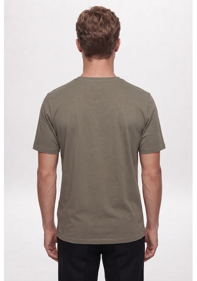 D'S Damat Ds Damat Slim Fit Vizon Bisiklet Yaka %100 Pamuklu Nefes Alabilen T-shirt 4hc141996753m V02