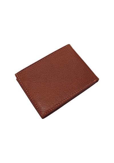 Westpolo Hakiki Deri Kağıt Para Ve Bol Şeffaf Kart Bölmeli Unisex Kartlık - 617 Taba