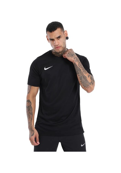 Nike Dri-fit Park Vıı Jsy Ss Erkek Spor Tişört Siyah - Beyaz