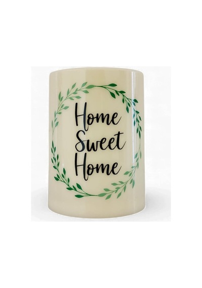 Home Sweet Home Led Işıklı Mum Pilli Led Işık