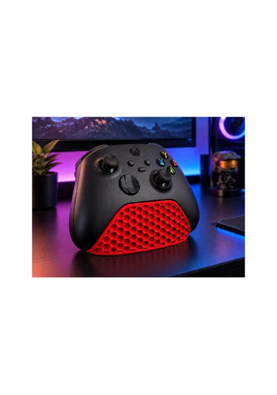 Xbox Series X/s Uyumlu Gamepad Standı Xbox Kol Tutucu Controller Joystick Masaüstü Standı Kırmızı