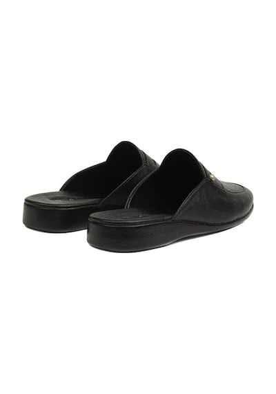Pierre Cardin Pıercardın Pc-0288 Sıyah Kroko Erkek Terlik Siyah