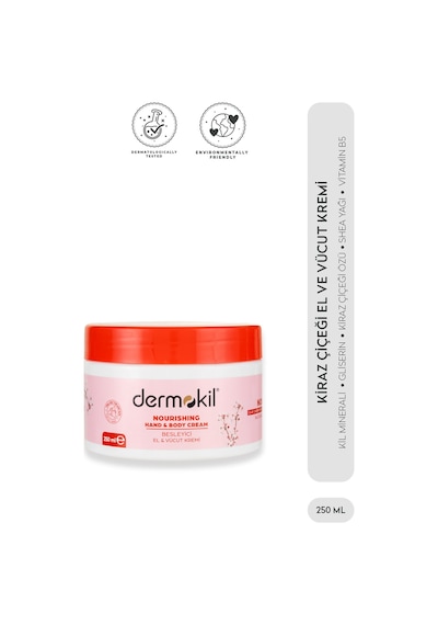 Demokil Kiraz Çiçeği El ve Vücut Kremi 250 ML