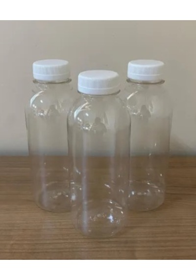 250ml, İçecek Şişesi, Boş Şişe, Detox Şişesi, 12 Adet, Beyaz Kapaklı Diğer