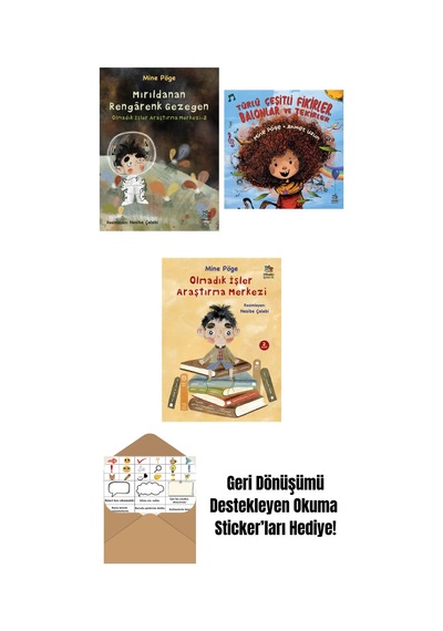 Mırıldanan Rengârenk Gezegen + Türlü Çeşitli Fikirler, Balonlar Ve Tekirler + Olmadık İşler Araştırma Merkezi