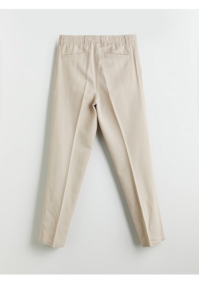 Lcw Vision Bej Standart Kalıp Gabardin Erkek Pantolon