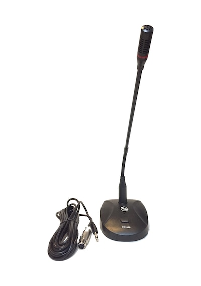 Pawer Pw-558 Işıklı Kablolu Kürsü Mikrofonu
