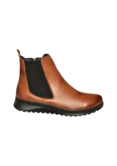 Fox Shoes V324501103 Taba Hakiki Deri Kadın Bot Taba-hakiki Deri