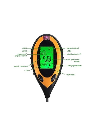 4'ü 1 Arada Toprak Ölçer, Lcd Ekranlı Ve Kullanım Kolaylığı