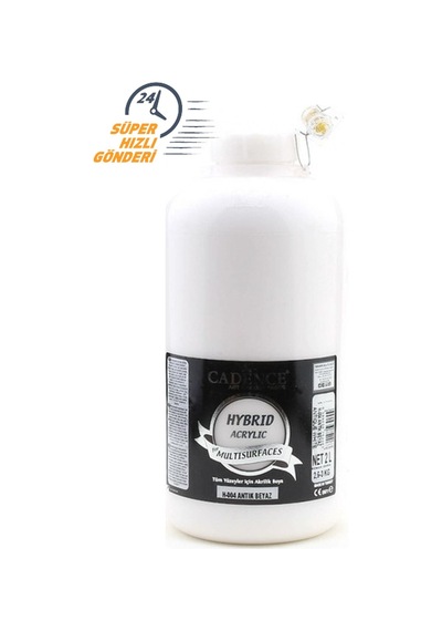 Antik Beyaz 2 Litre Multısurface Hybrıd Akrilik Boya H-004 C2.h-004 Karışık Karışık