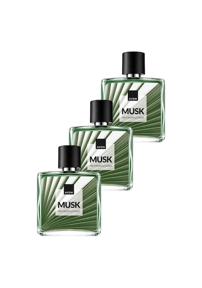 Avon Musk Metropolitano Erkek Parfüm EDT 3 x 75 ML