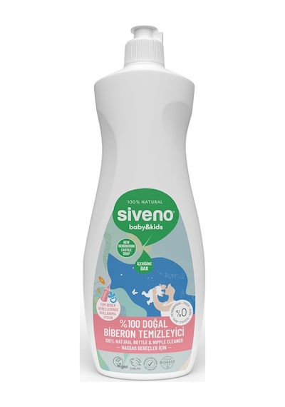 Siveno Baby Doğal Emzik Ve Biberon Temizleyici 500 Ml Çok Renkli