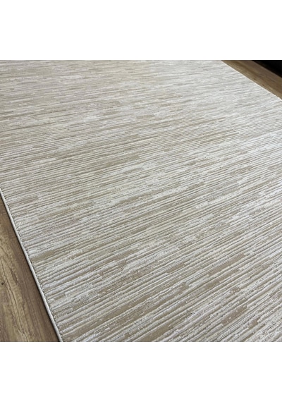 Sanat Halı Hera 3641 Bej Modern Salon Halısı