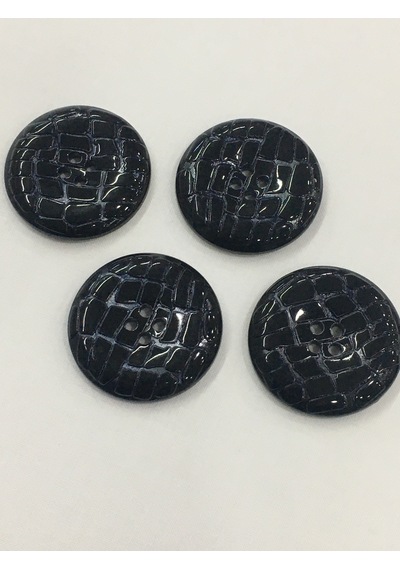 Rugan Düğme Kaban Düğmesi Büyük Boy 4 Lü Set Lacivert 4,5 Cm 5