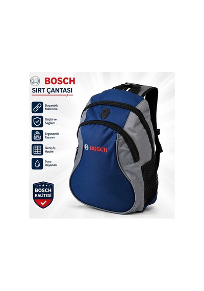 Bosch Sırt Çantası Lacivert- Gri . Çok Bölmeli, Suya Dayanıklı, Ergonomik, Günlük Kullanım, Okul, İş Ve Seyahat Çantası Lacivert Bosch Sırt Çantası Lacivert- Gri . Çok Bölmeli, Suya Dayanıklı, Ergonomik, Günlük Kullanım, Okul, İş Ve Seyahat Çantası Lacivert