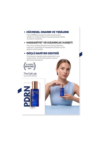 Bariyer Onarıcı & Nemlendirici Yüz Serumu, Pdrn, 50ml