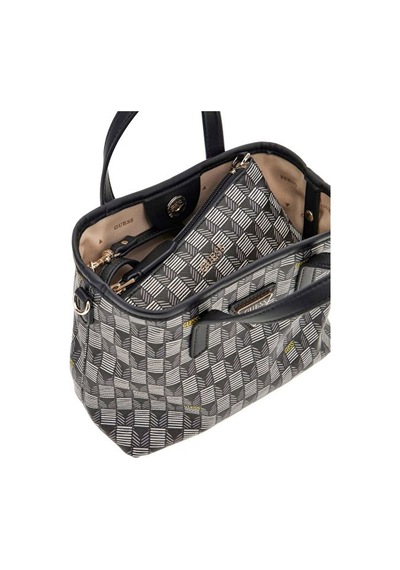 Guess G Wave Kadın Omuz Çantası Jt868175-black Siyah