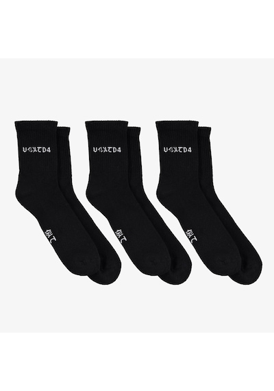 Unıted4 Classic 3'lü Unisex Siyah Çorap U3ss4ea60000 2800232 Unıted4 Classic 3'lü Unisex Siyah Çorap U3ss4ea60000 2800232