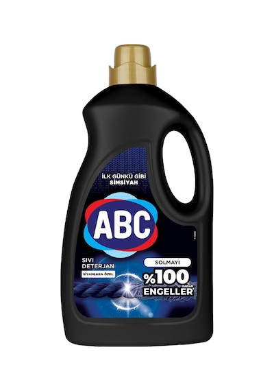Deterjan Sıvı Çamaşır Deterjanı Siyahlar 3 L 0.75 LT - 2.5 LT - 12 KG