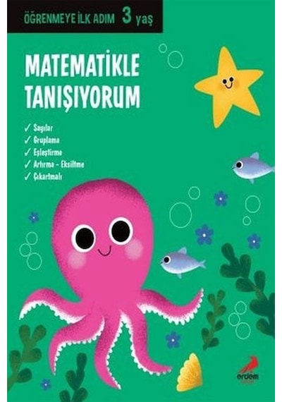Matematikle Tanışıyorum Öğrenmeye Ilk Adım 3 Yaş Erdem Çocuk