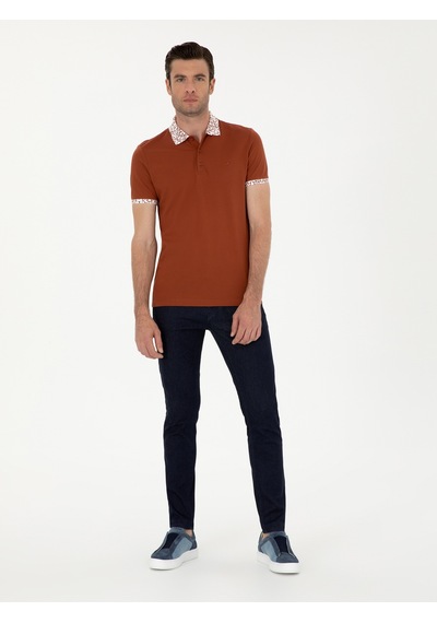 Cacharel Lacivert Slim Fit Pamuk Karışımlı Jean Pantolon