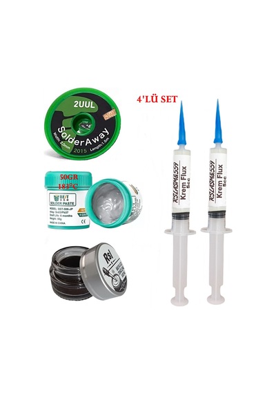 Best Krem Lehim 183 C 50gr Havya Uc Temizleyici Flux Lehim Toplama 2uul-2015 Lehim Emme Teli Seti09