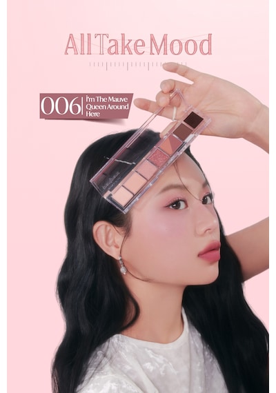 Peripera All Take Mood Palette 006 I'm The Mauve Queen Around Here