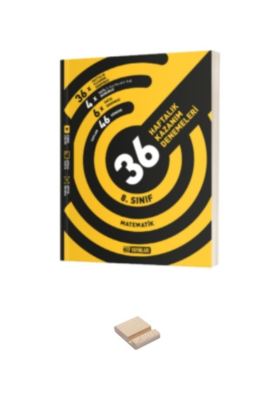Lgs 8. Sınıf Matematik 36 Haftalık Kazanım Denemeleri Ve Telefon Standı