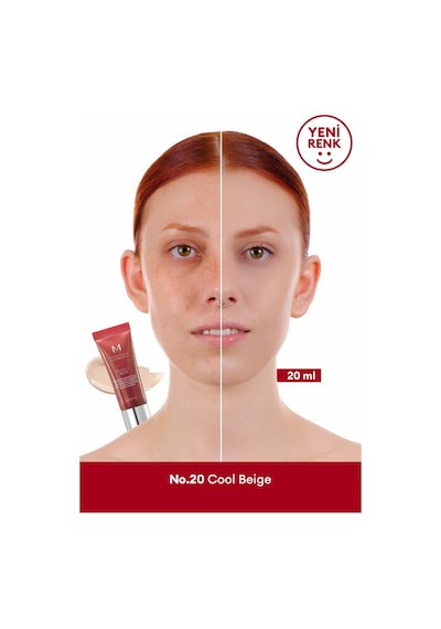 Mükemmel Kapatıcılık Sunan Çok Fonksiyonlu M Perfect Cover Bb Cream Ex Spf42 Pa+++ No.20 20ml