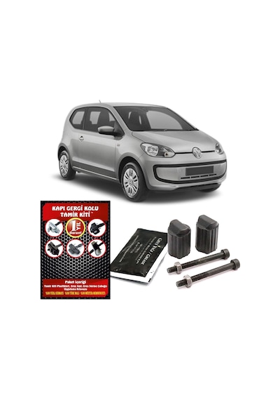 Barrer Volkswagen UP ! Kapı Gergi (Limitör) Tamir Kiti 2011-2018