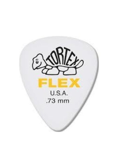 Jim Dunlop 428b.73 Tortex 1 Adet Flex Pena - 0.73 MM Gitar Penası