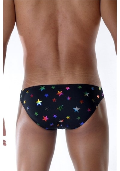 Terry Pau Don Moris Desenli Erkek Slip (Dm111819) Çok Renkli