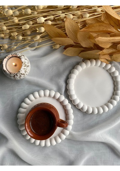 Bernami Biblo Pinterest Bubble 2 Li Dekoratif Beton Tabak Bardak Altlığı