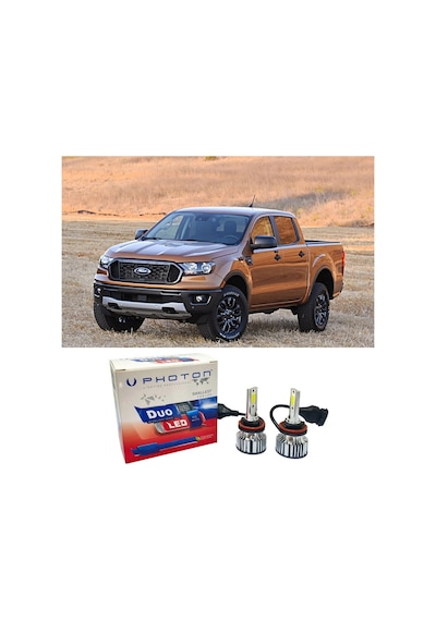 Ford Ranger Led Xenon Uzun Far Ampulü Hb3 Duo Yeni Seri Beyaz 2019-2022